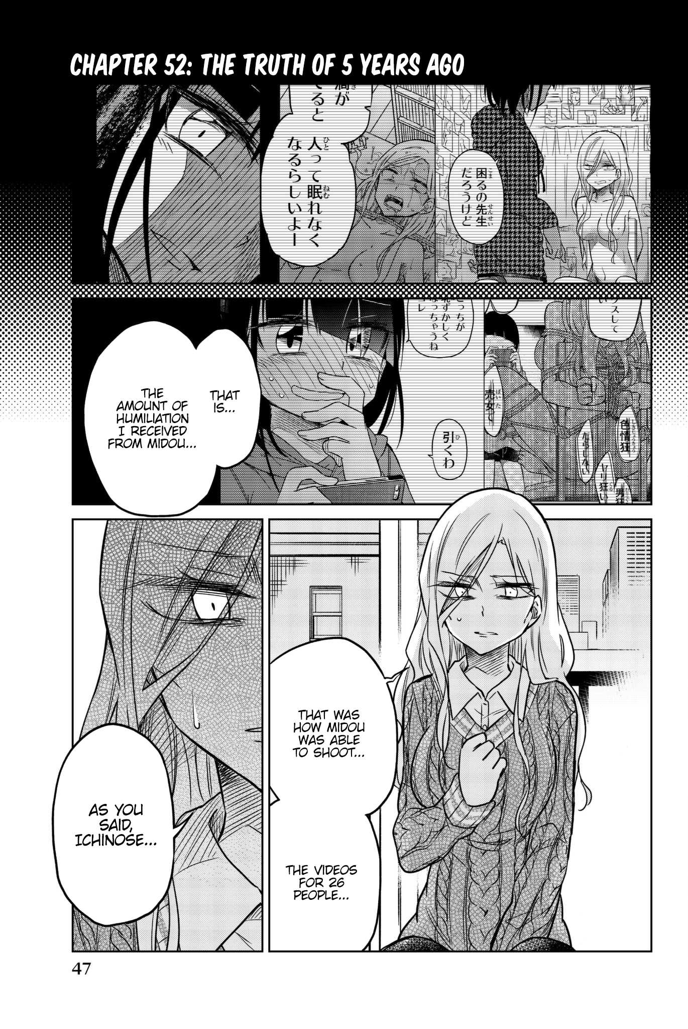 Ijousha no Ai Chapter 52 page 1 - Chapter 52: The Truth From Five Years Ago