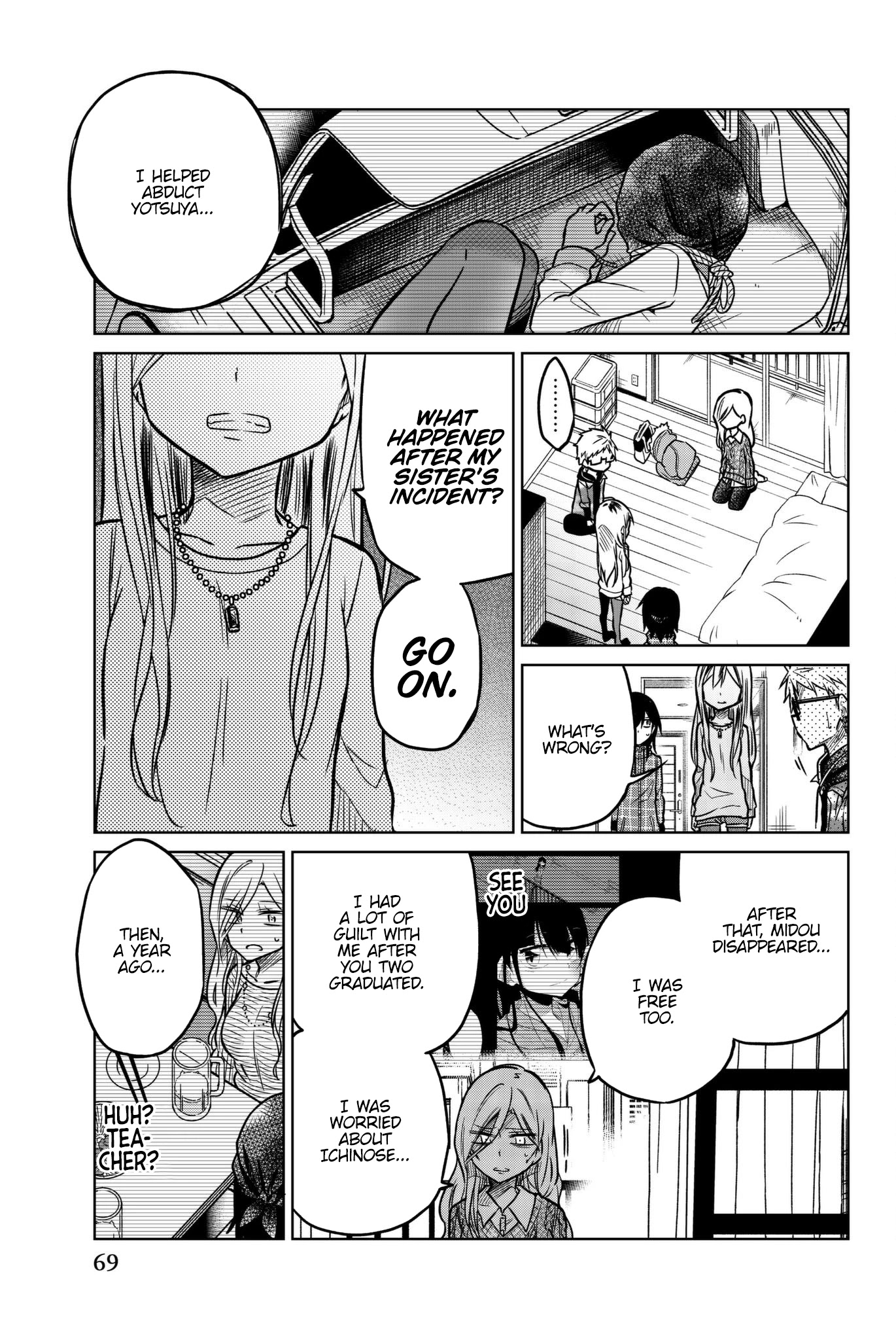 Ijousha no Ai Chapter 53 page 9 - Chapter 53: The Reason for her Cooperation
