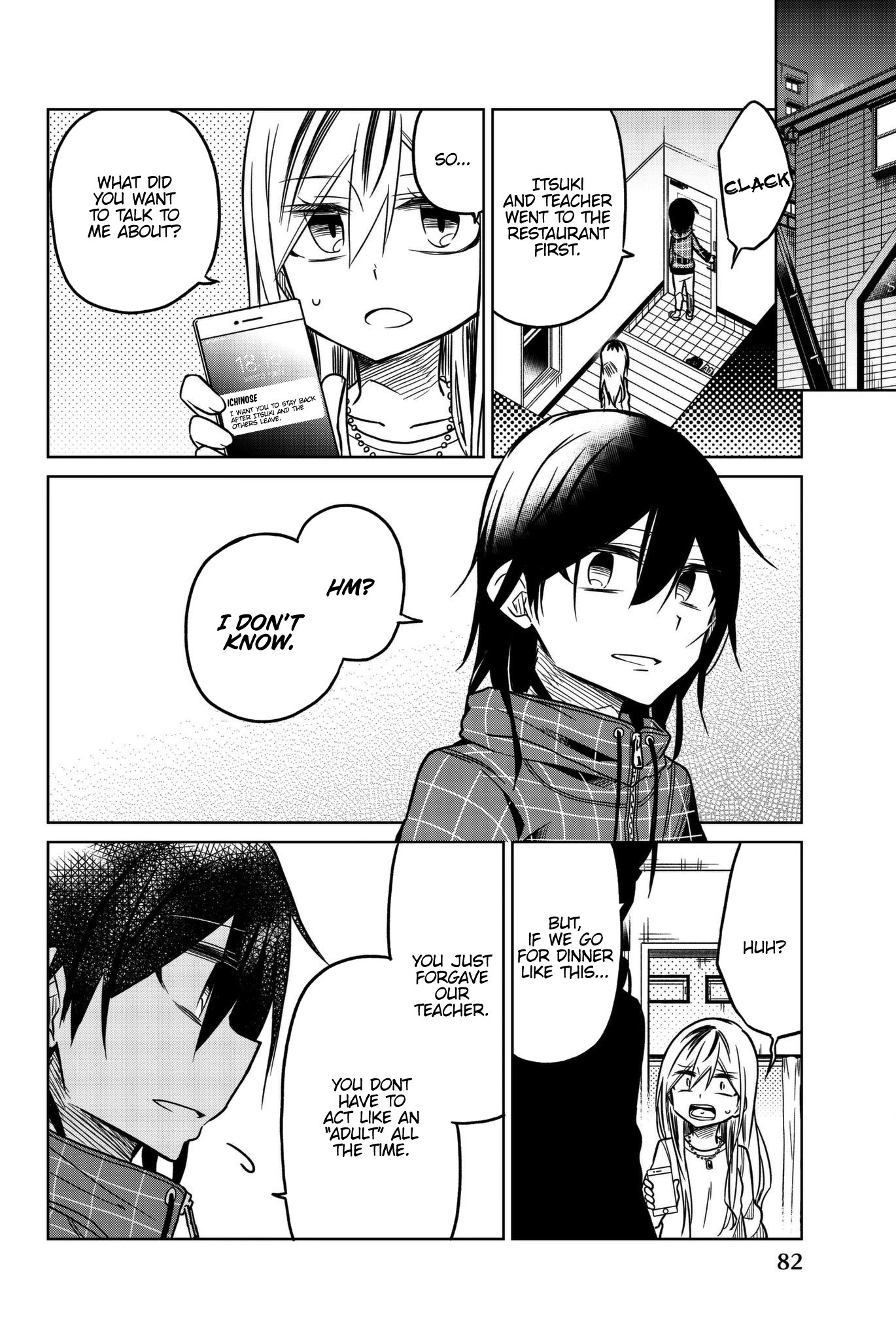 Ijousha no Ai Chapter 54 page 8 - Chapter 54: Two Conditions