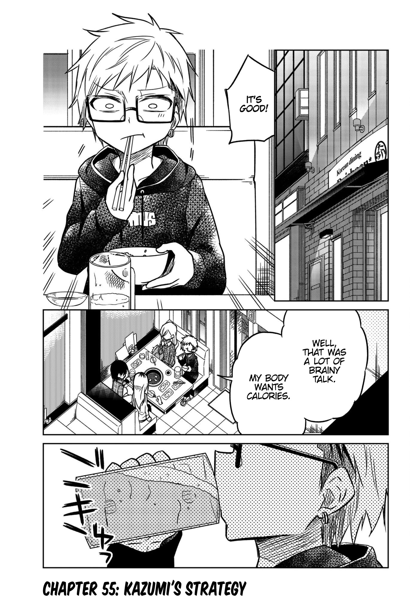 Ijousha no Ai Chapter 55 page 1 - Chapter 55: Kazumi's Strategy