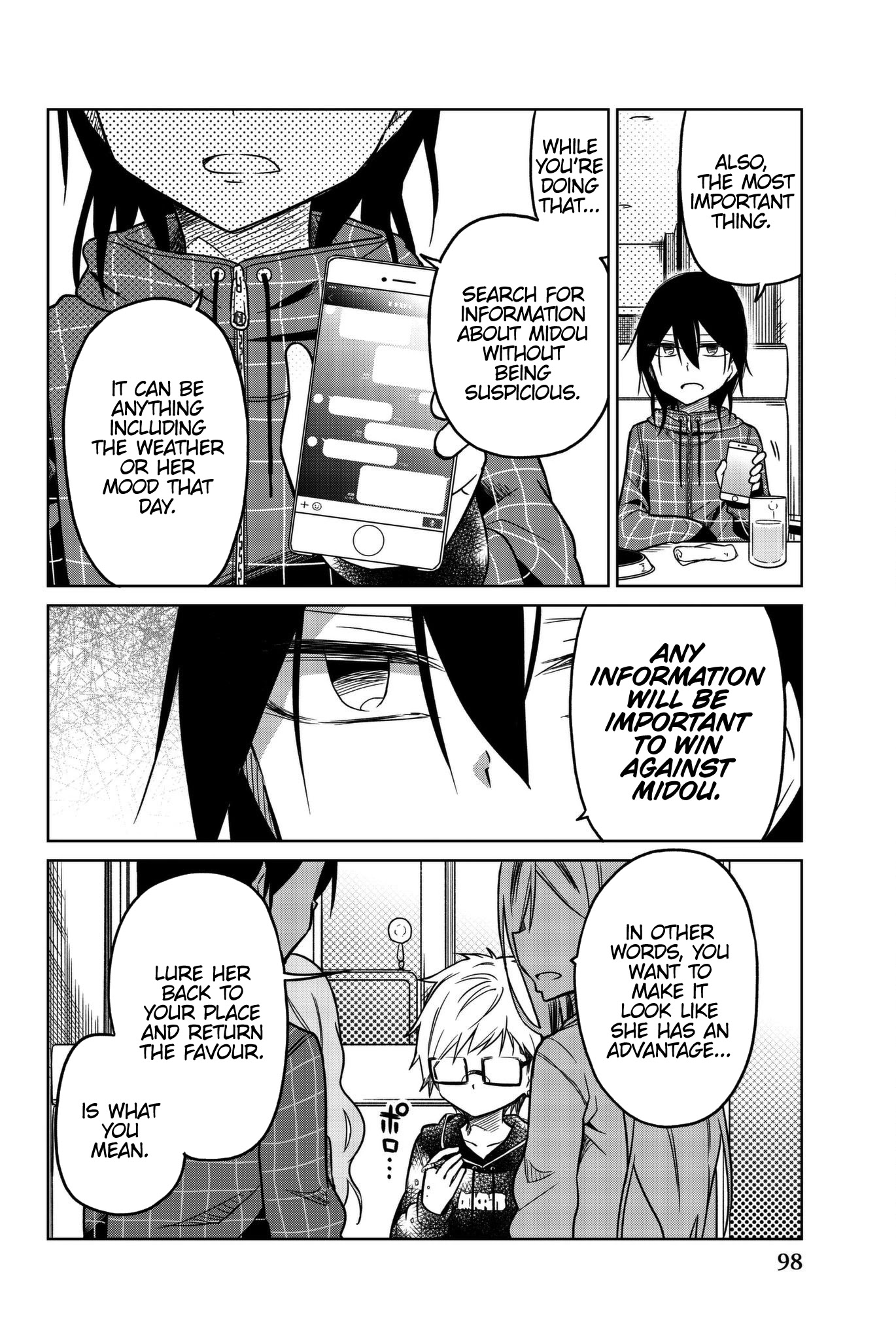 Ijousha no Ai Chapter 55 page 10 - Chapter 55: Kazumi's Strategy
