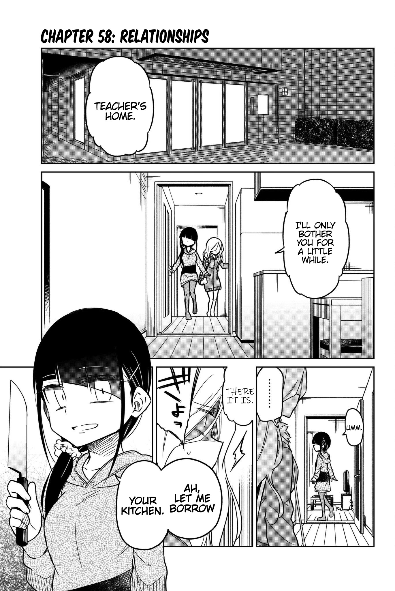 Ijousha no Ai Chapter 58 page 1 - Chapter 58: Relationships