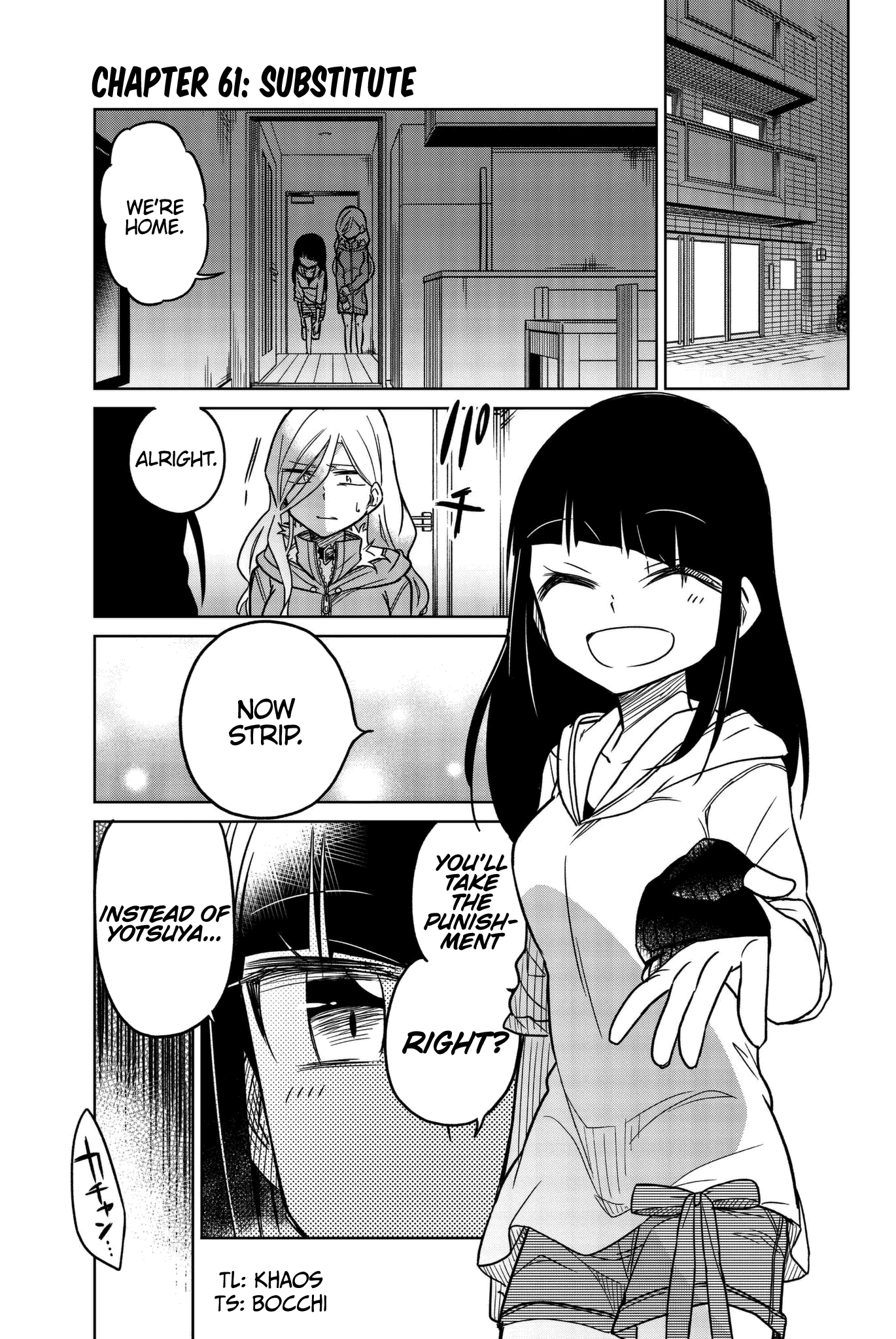 Ijousha no Ai Chapter 61 page 1 - Chapter 61: Substitute