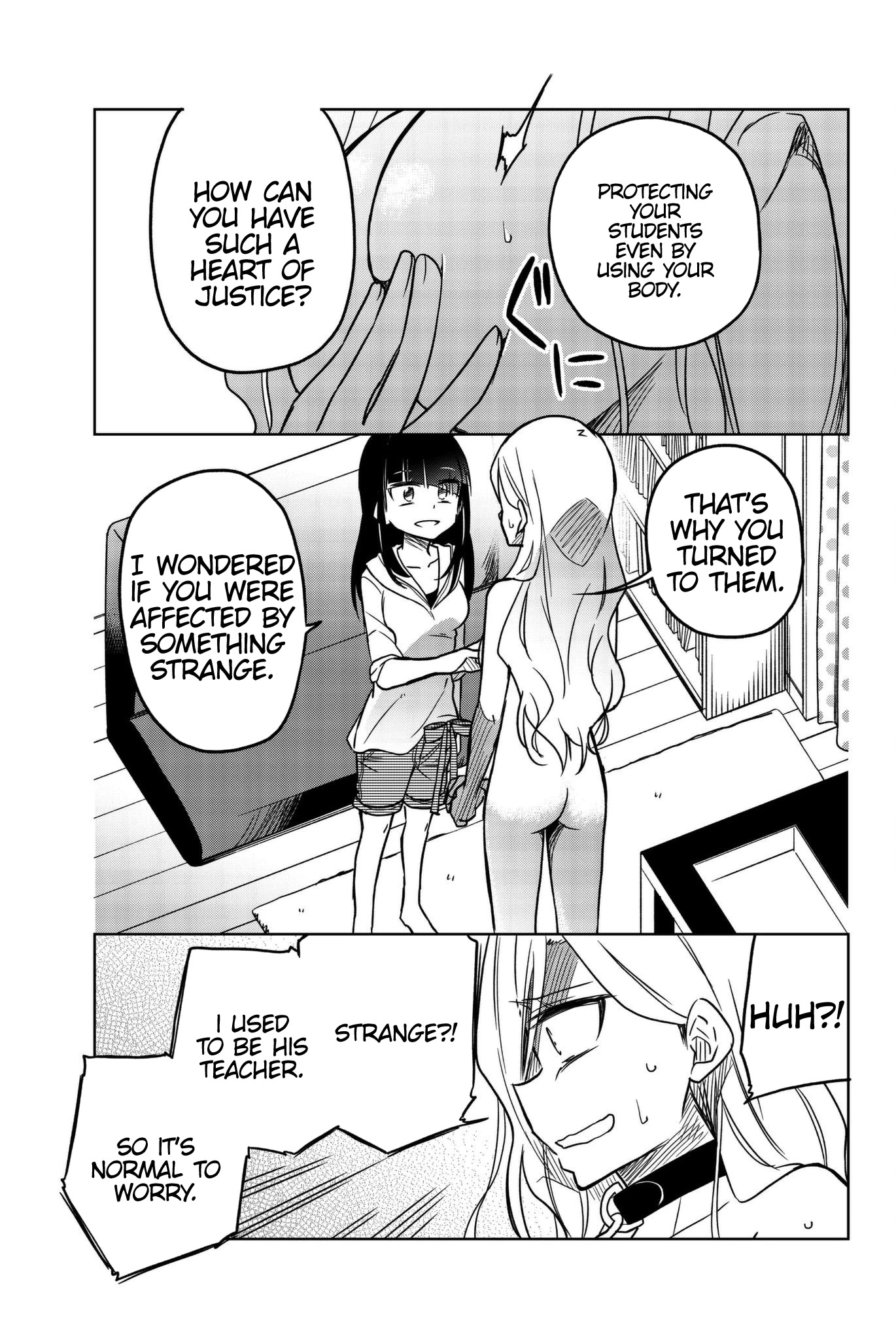 Ijousha no Ai Chapter 61 page 9 - Chapter 61: Substitute