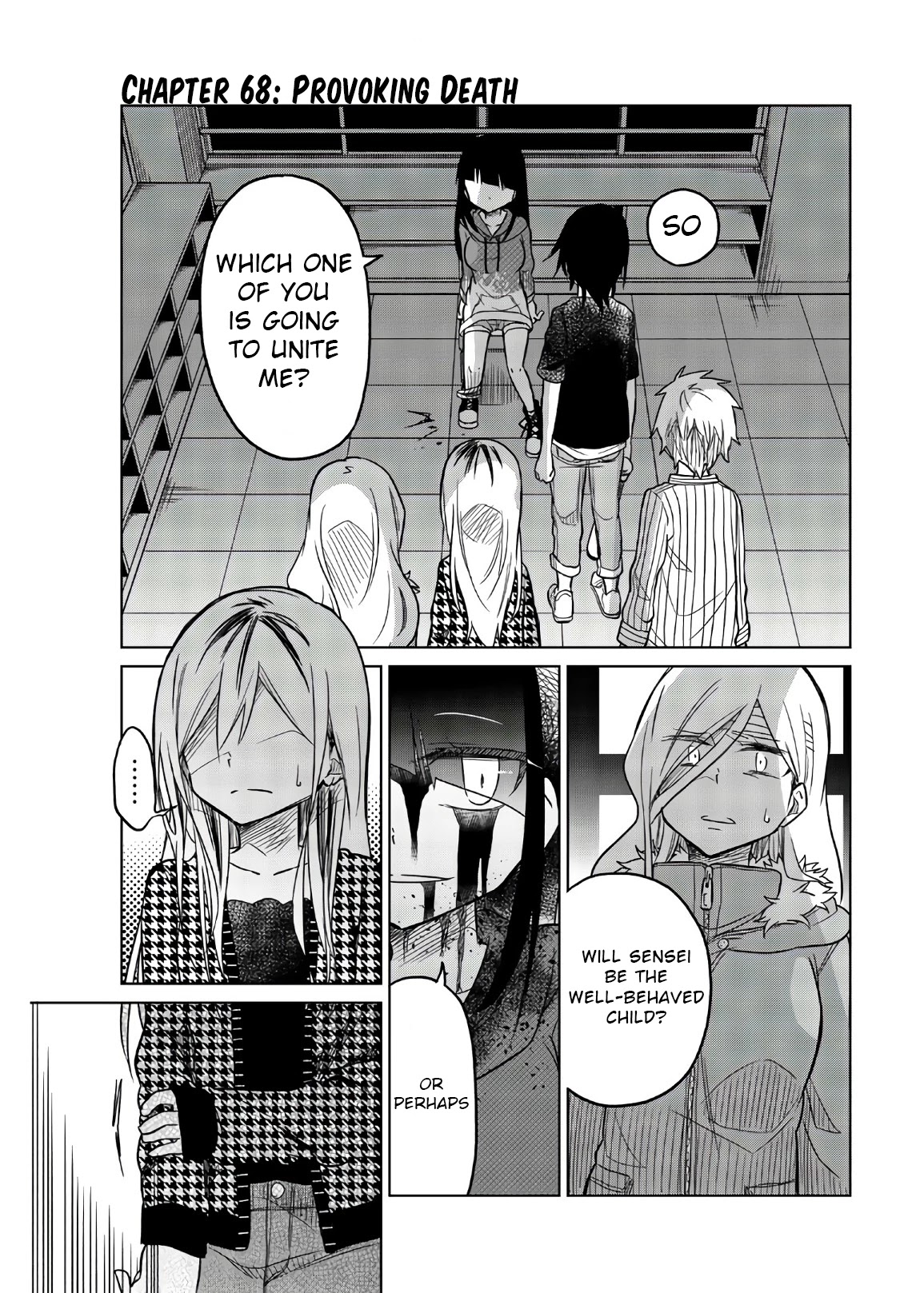 Ijousha no Ai Chapter 68 page 1 - Chapter 68: Provoking Death