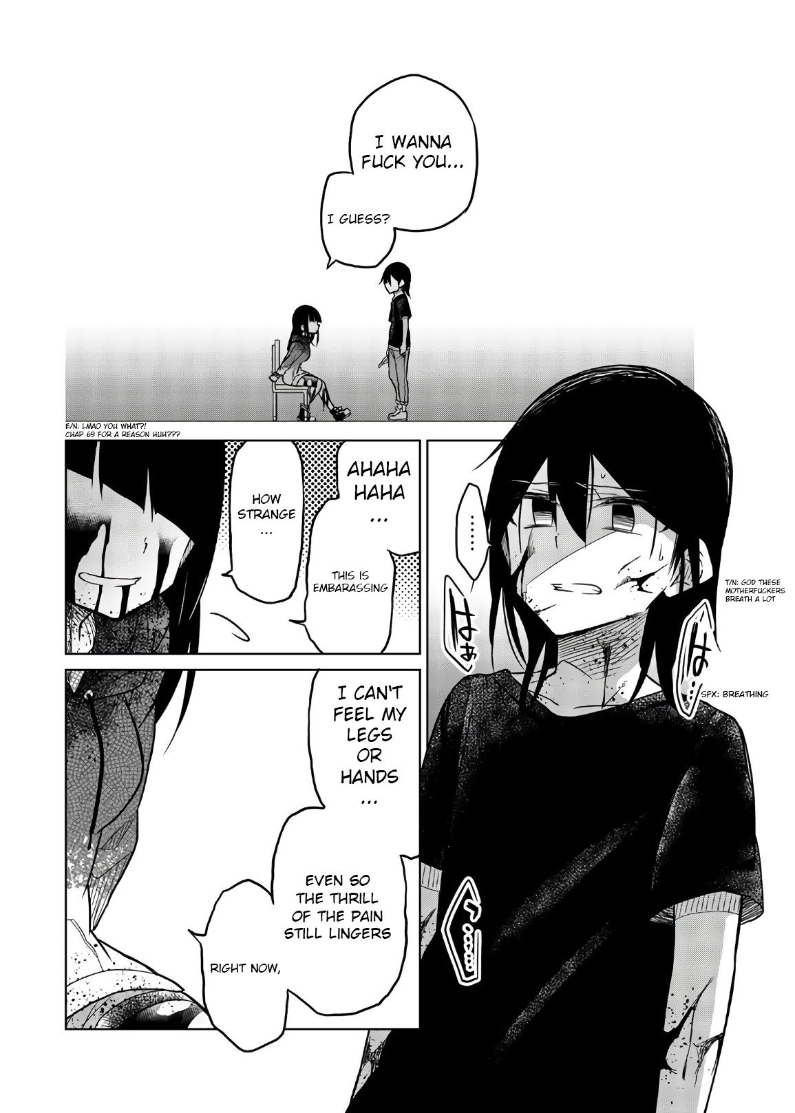 Ijousha no Ai Chapter 69 page 8 - Chapter 69: Brake