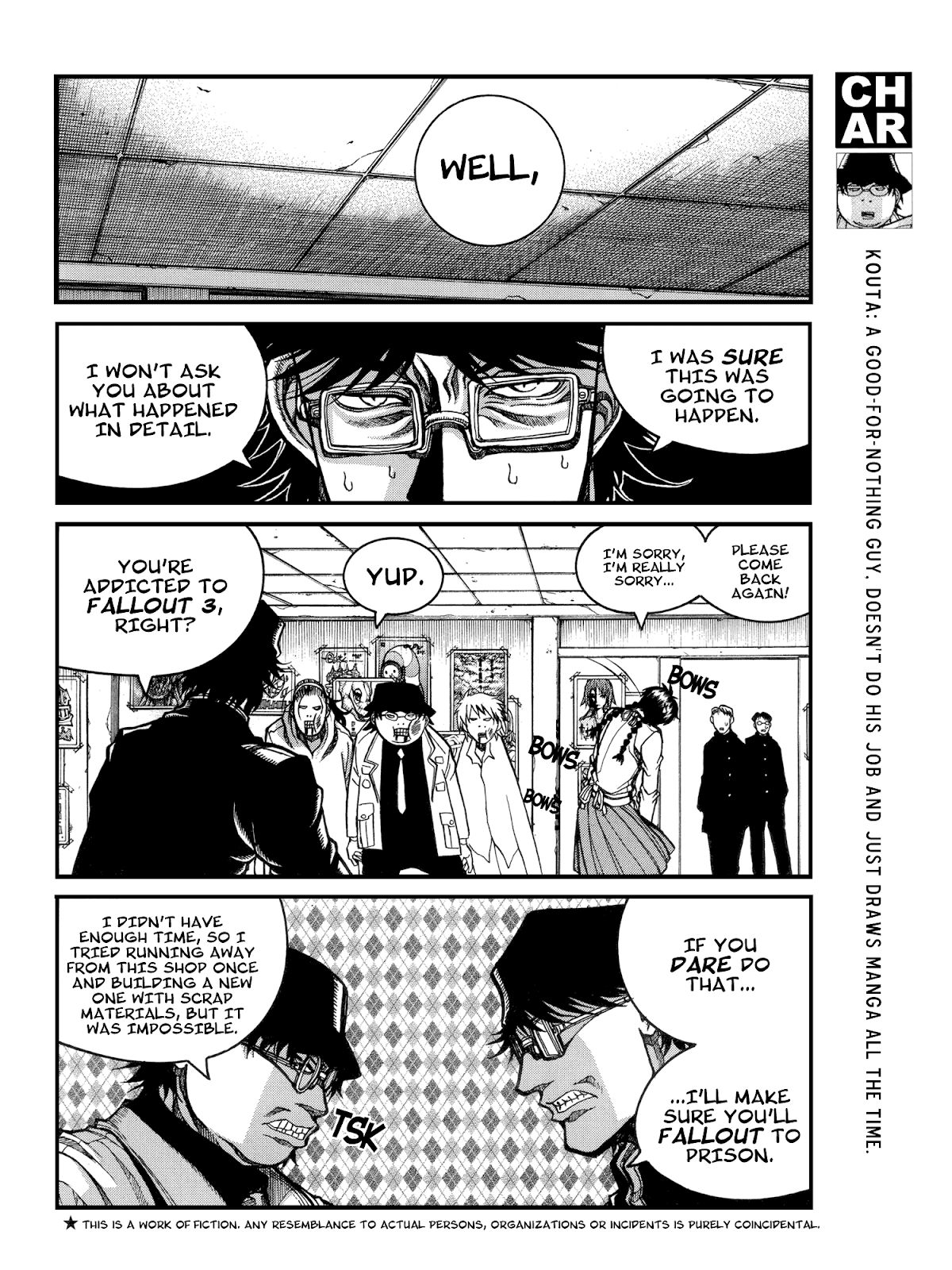 Ikaryaku Chapter 26 page 3 - Chapter 26 : Female Prisoner Scorpion
