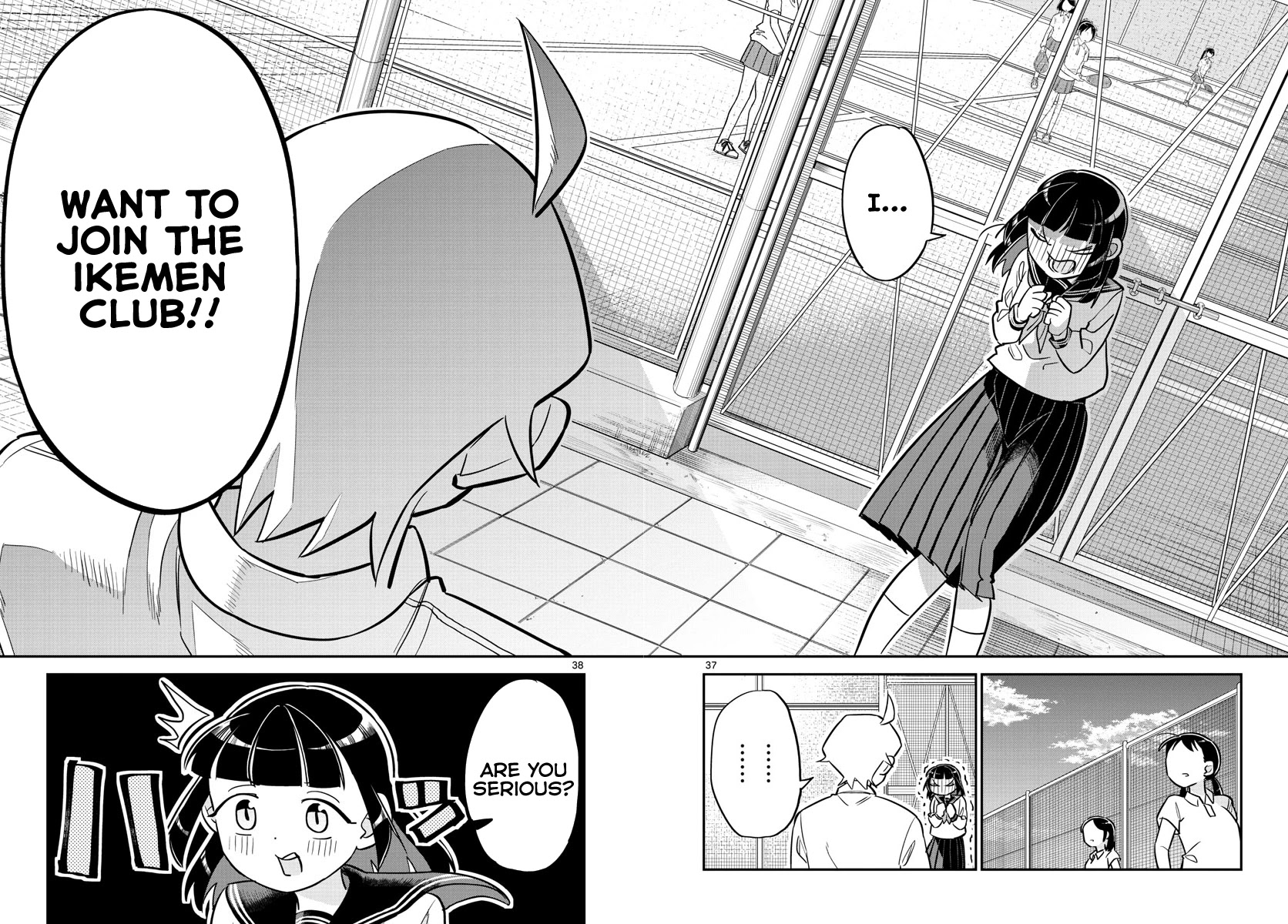 Ikeda-kun Chapter 1 page 36 - Chapter 1: Ikemen never forgets debts