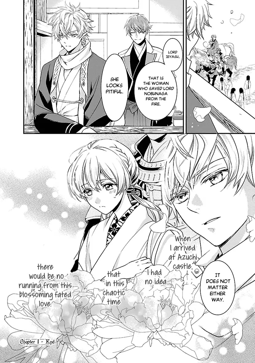 Ikemen Sengoku - Tenkabito no Onna ni Naru Ki wa Nai ka Chapter 1 page 43 - Chapter 1