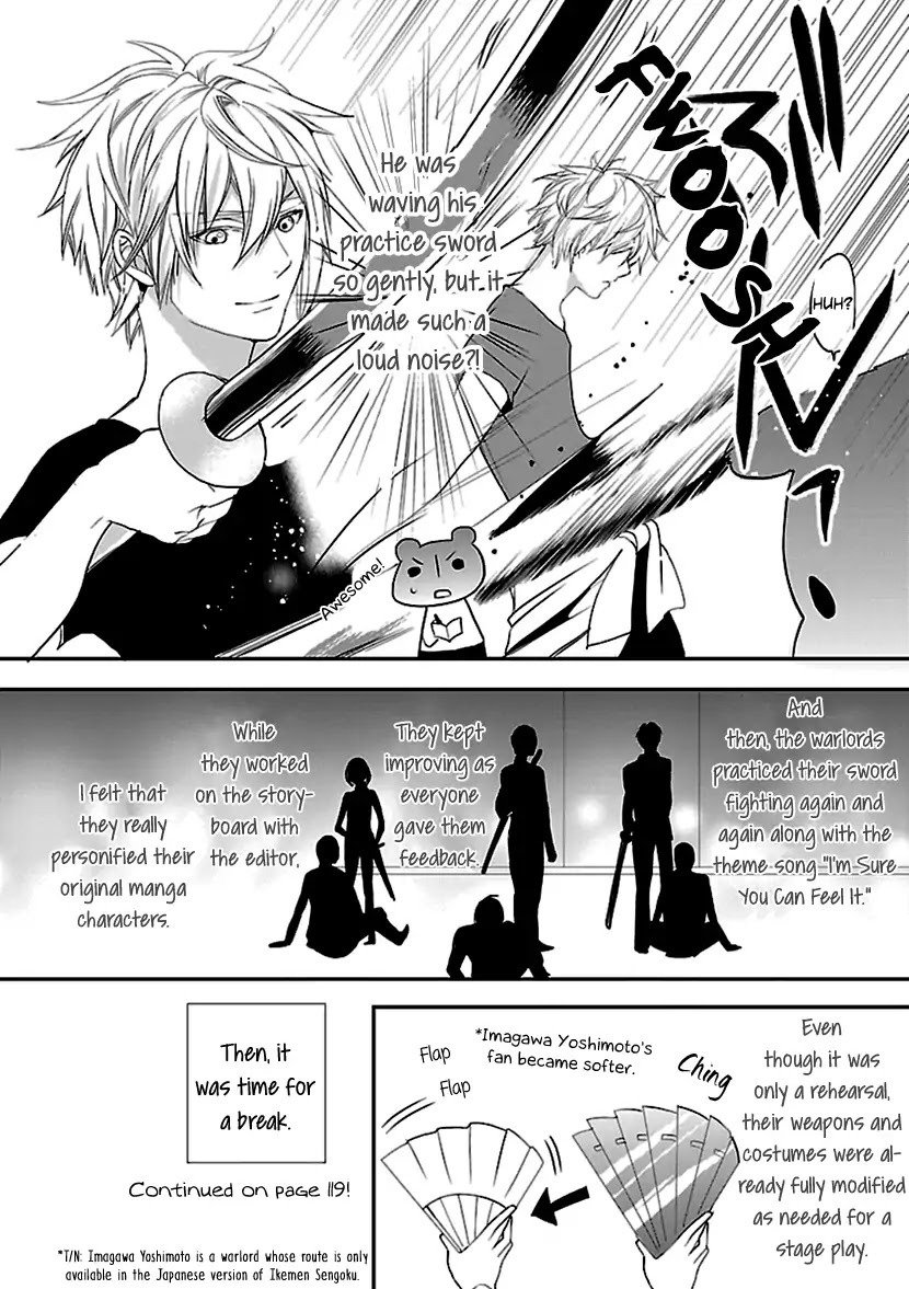 Ikemen Sengoku - Tenkabito no Onna ni Naru Ki wa Nai ka Chapter 10 page 38 - Chapter 10