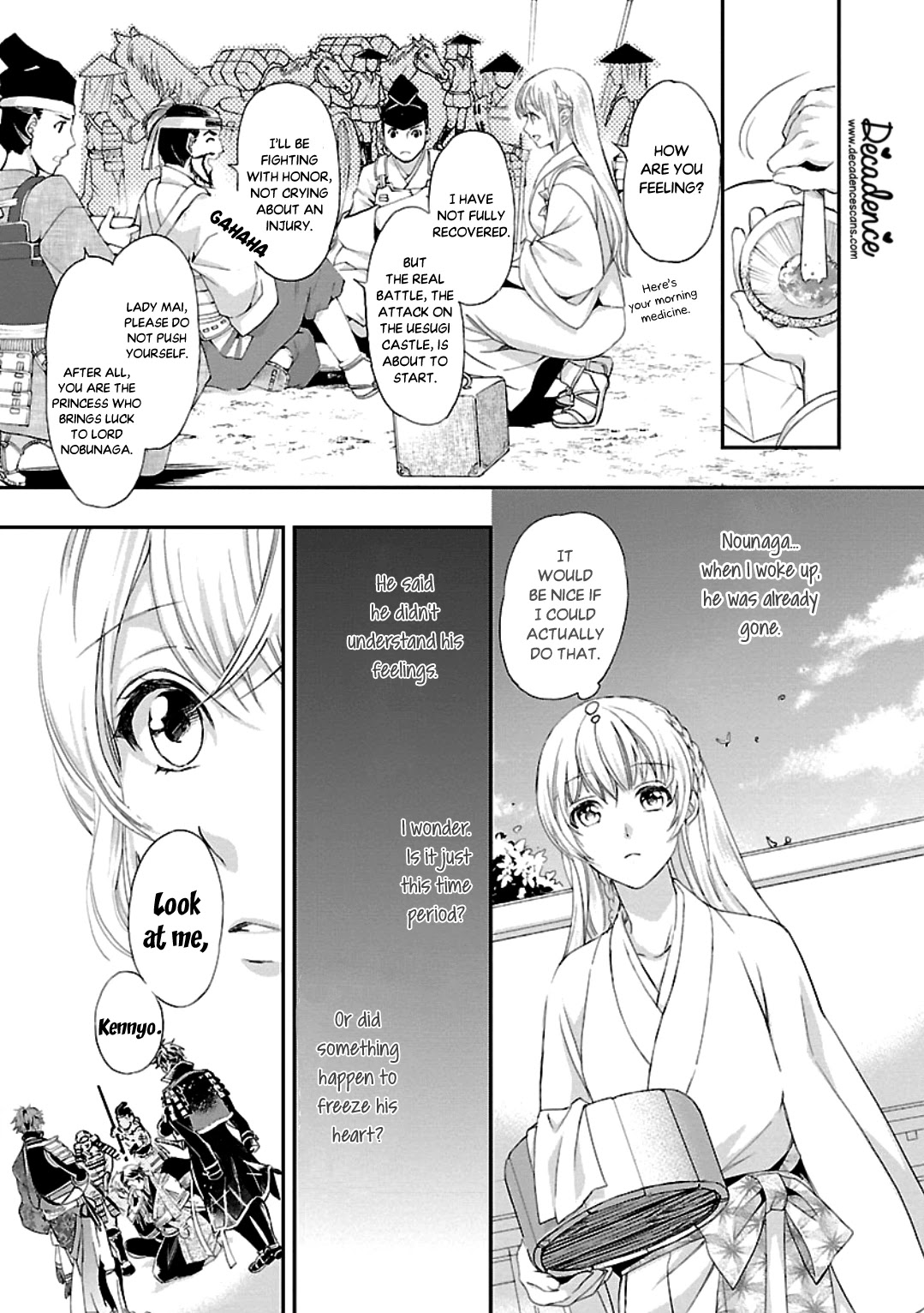 Ikemen Sengoku - Tenkabito no Onna ni Naru Ki wa Nai ka Chapter 12 page 5 - Chapter 12