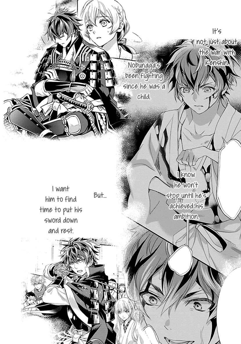 Ikemen Sengoku - Tenkabito no Onna ni Naru Ki wa Nai ka Chapter 15 page 36 - Chapter 15