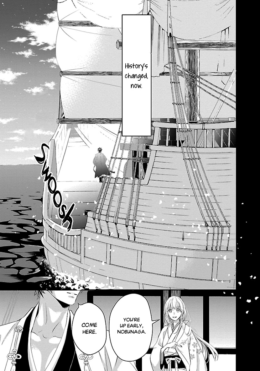 Ikemen Sengoku - Tenkabito no Onna ni Naru Ki wa Nai ka Chapter 16 page 43 - Chapter 16 [END]