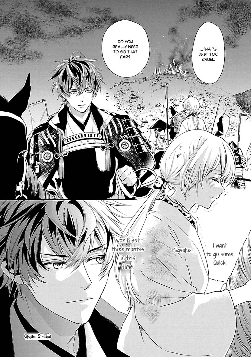 Ikemen Sengoku - Tenkabito no Onna ni Naru Ki wa Nai ka Chapter 2 page 36 - Chapter 2