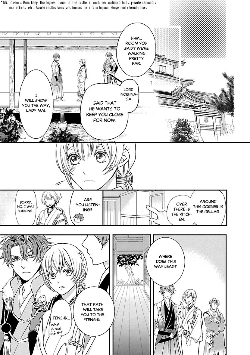Ikemen Sengoku - Tenkabito no Onna ni Naru Ki wa Nai ka Chapter 2 page 7 - Chapter 2