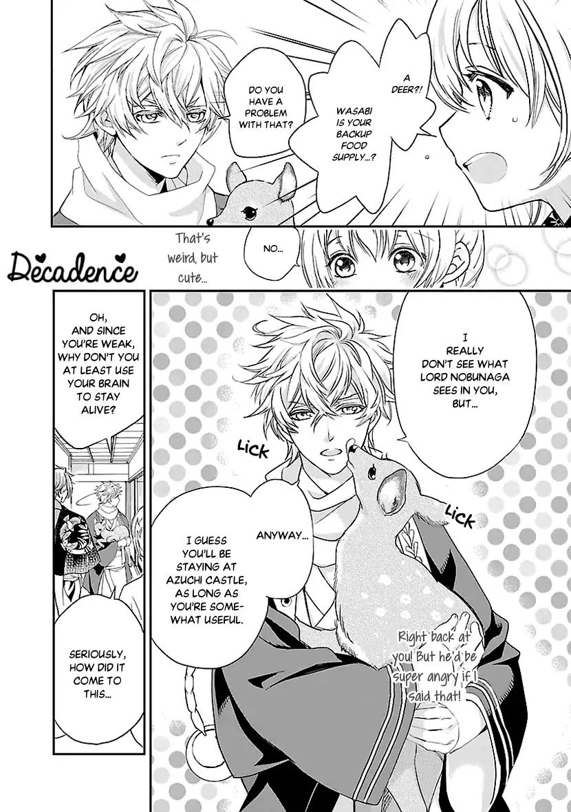 Ikemen Sengoku - Tenkabito no Onna ni Naru Ki wa Nai ka Chapter 3 page 12 - Chapter 3