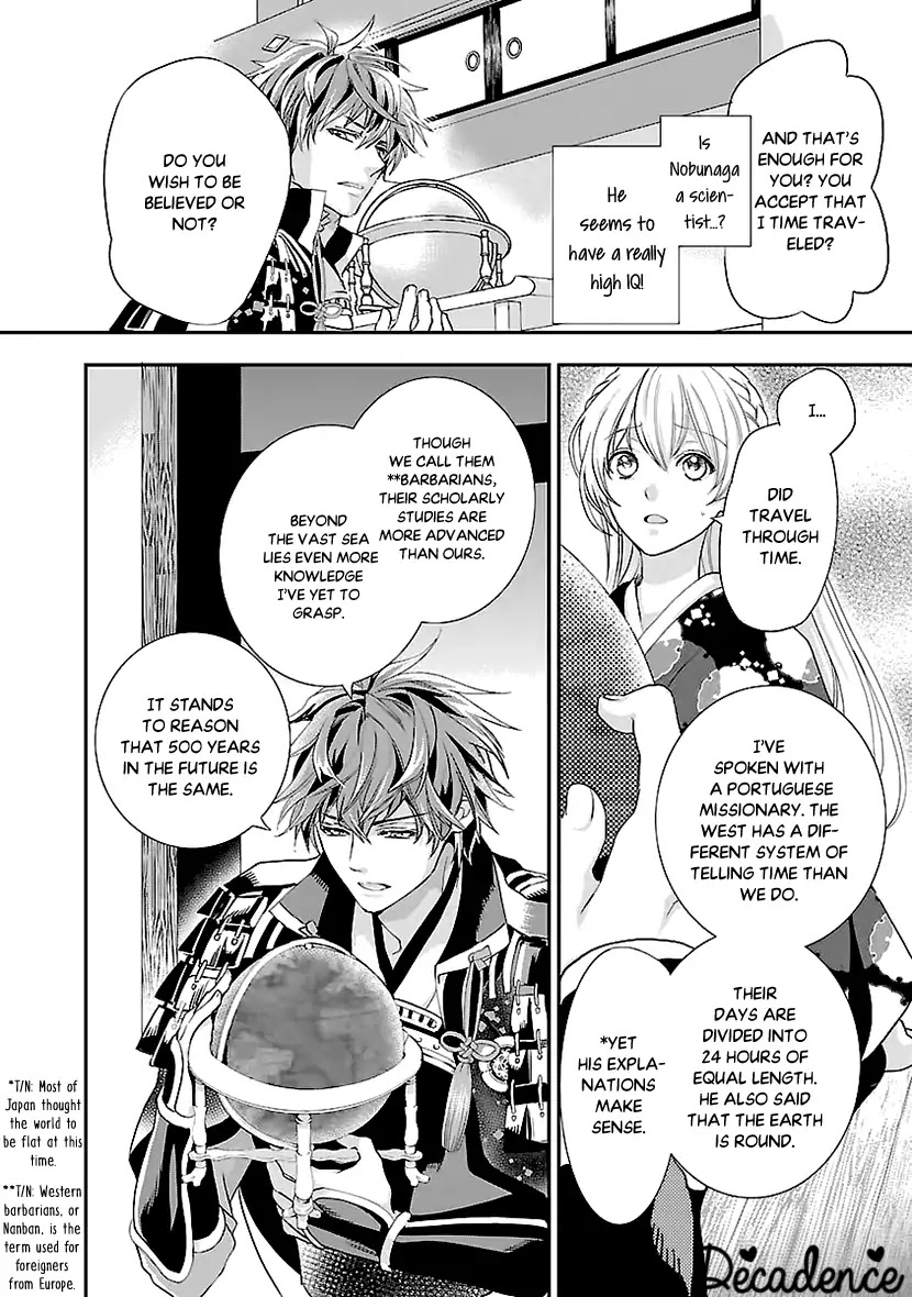 Ikemen Sengoku - Tenkabito no Onna ni Naru Ki wa Nai ka Chapter 3 page 32 - Chapter 3
