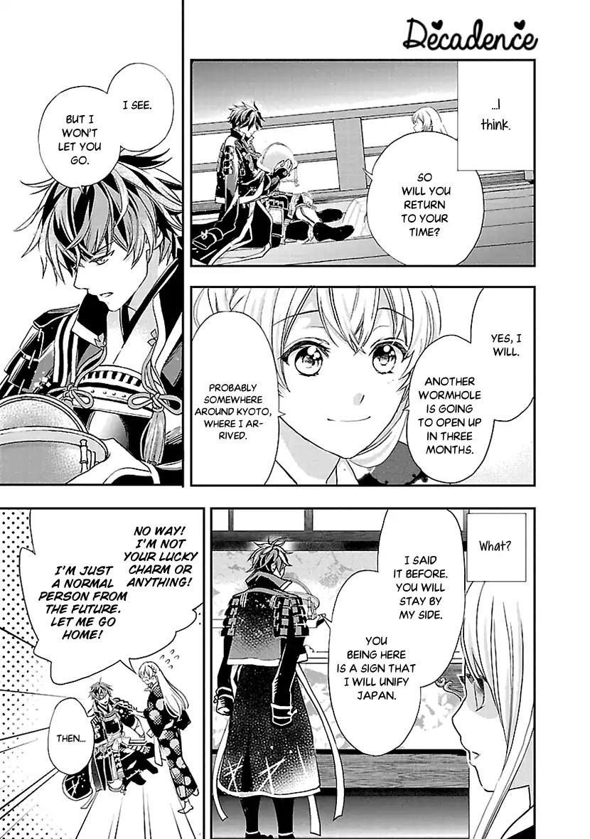 Ikemen Sengoku - Tenkabito no Onna ni Naru Ki wa Nai ka Chapter 3 page 35 - Chapter 3