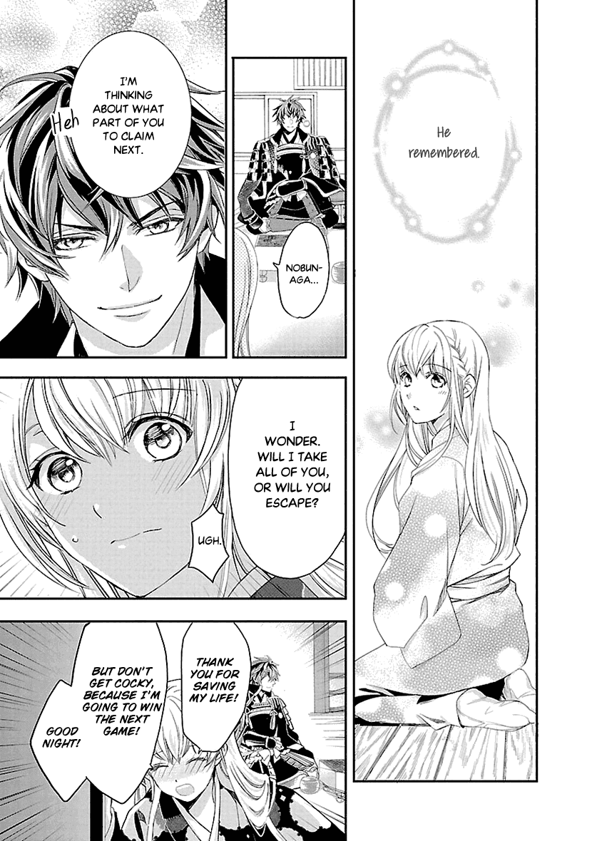 Ikemen Sengoku - Tenkabito no Onna ni Naru Ki wa Nai ka Chapter 4 page 11 - Chapter 4