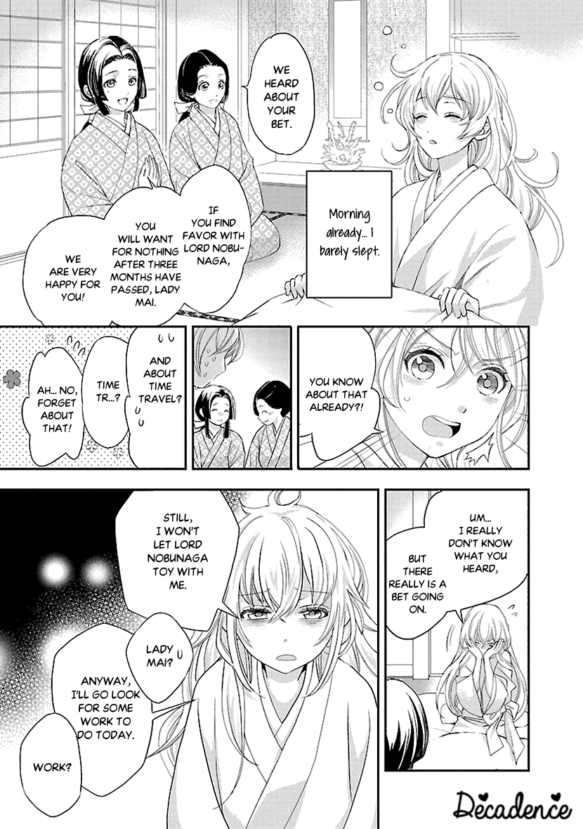 Ikemen Sengoku - Tenkabito no Onna ni Naru Ki wa Nai ka Chapter 4 page 15 - Chapter 4
