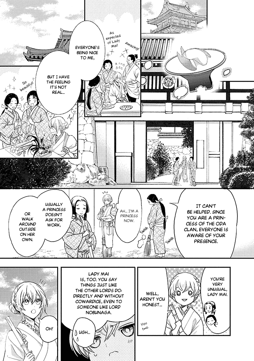 Ikemen Sengoku - Tenkabito no Onna ni Naru Ki wa Nai ka Chapter 4 page 17 - Chapter 4