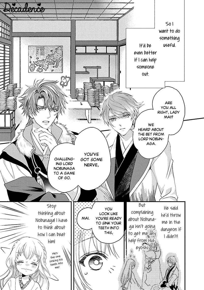 Ikemen Sengoku - Tenkabito no Onna ni Naru Ki wa Nai ka Chapter 4 page 19 - Chapter 4