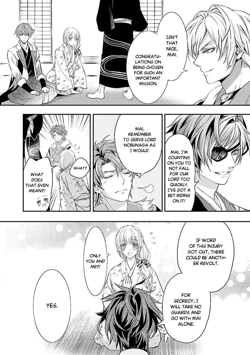 Ikemen Sengoku - Tenkabito no Onna ni Naru Ki wa Nai ka Chapter 5 page 22 - Chapter 5