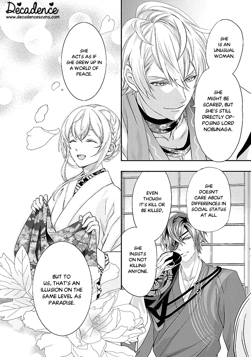 Ikemen Sengoku - Tenkabito no Onna ni Naru Ki wa Nai ka Chapter 7 page 14 - Chapter 7