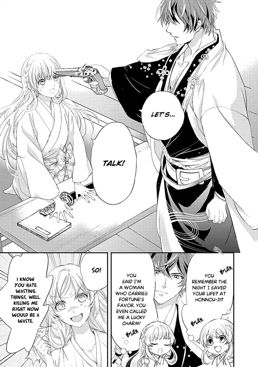 Ikemen Sengoku - Tenkabito no Onna ni Naru Ki wa Nai ka Chapter 8 page 5 - Chapter 8