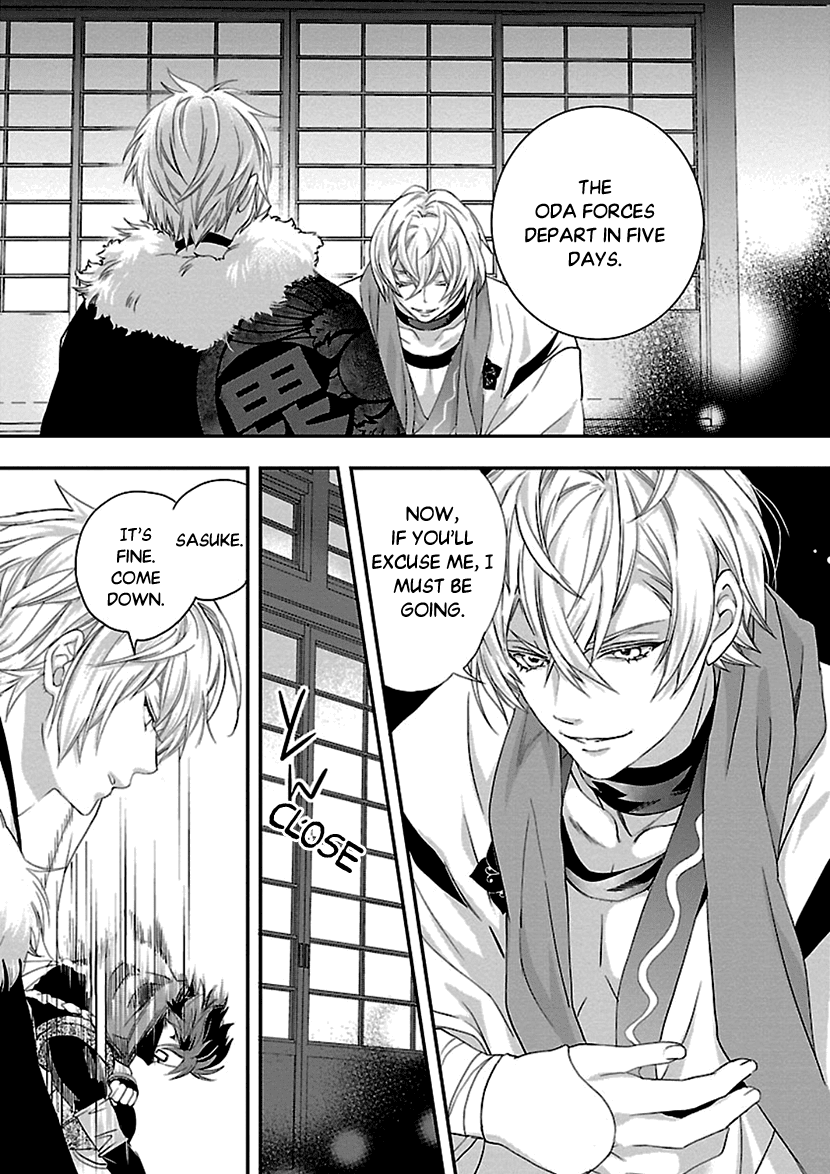 Ikemen Sengoku - Tenkabito no Onna ni Naru Ki wa Nai ka Chapter 9 page 37 - Chapter 9