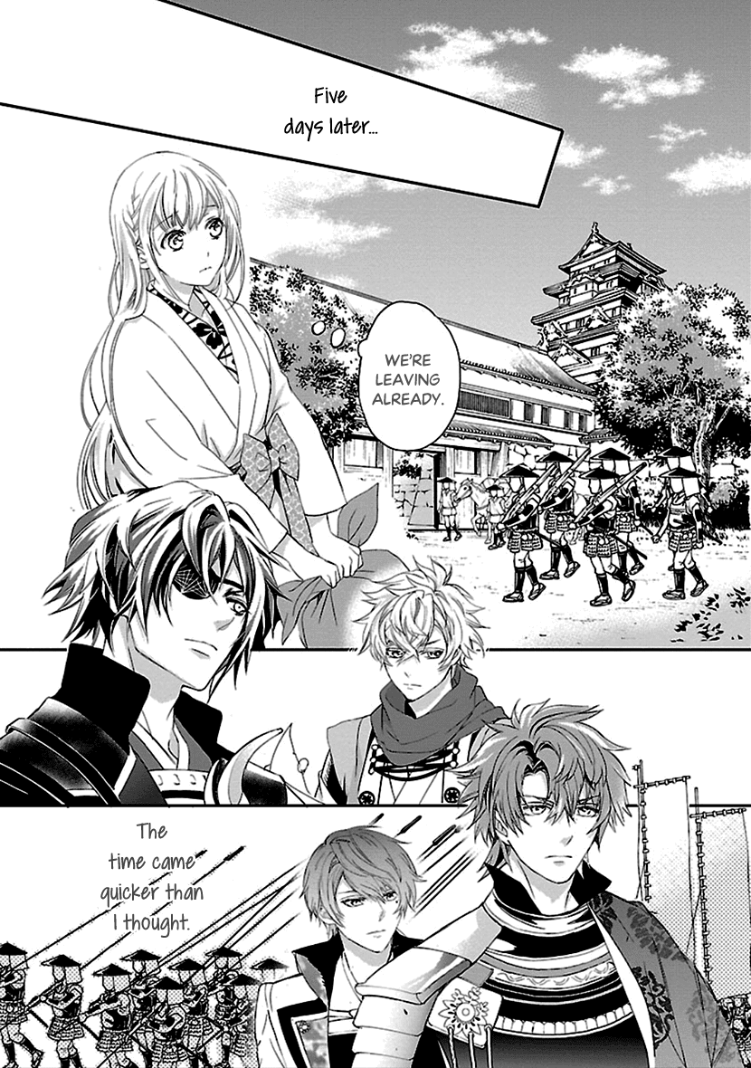 Ikemen Sengoku - Tenkabito no Onna ni Naru Ki wa Nai ka Chapter 9 page 40 - Chapter 9