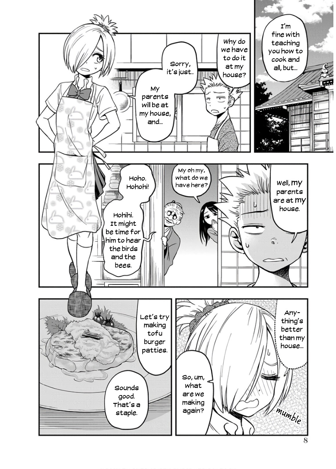 Ikenai Kanojo no Otetsudai Chapter 17 page 10 - Chapter 17: Shizuka-chan's Bento