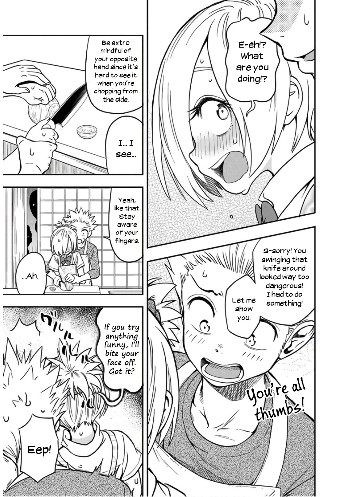 Ikenai Kanojo no Otetsudai Chapter 17 page 15 - Chapter 17: Shizuka-chan's Bento