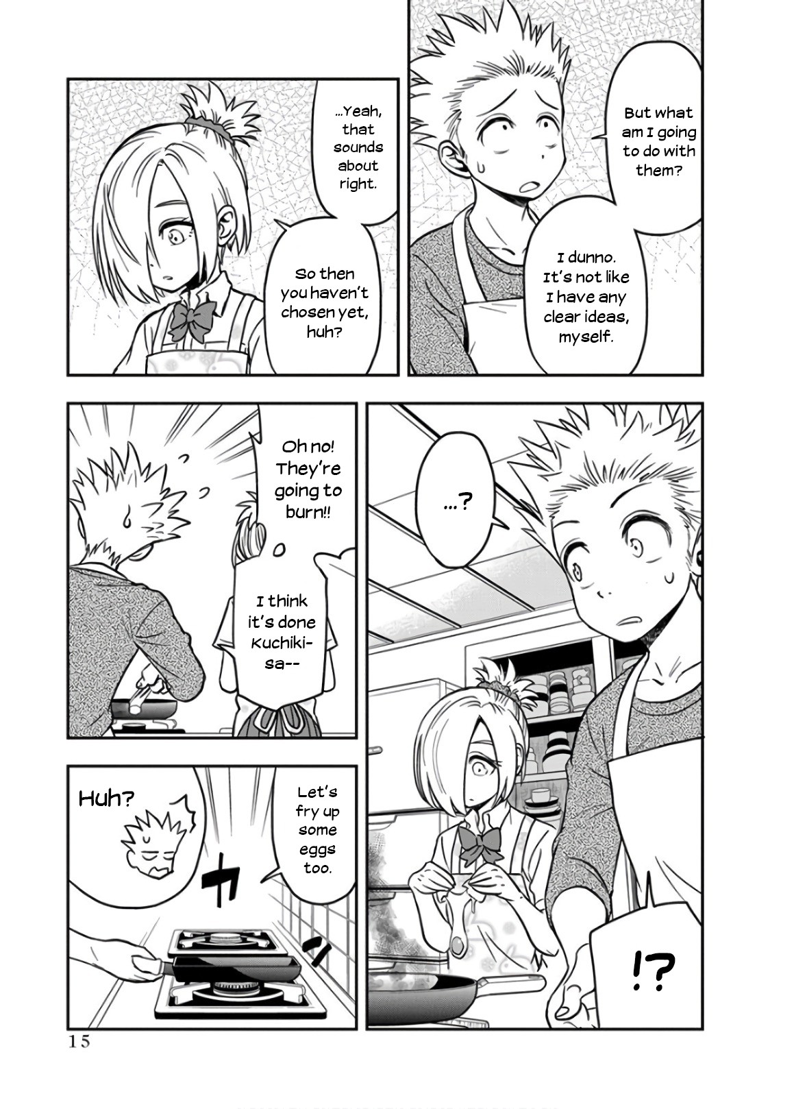 Ikenai Kanojo no Otetsudai Chapter 17 page 17 - Chapter 17: Shizuka-chan's Bento