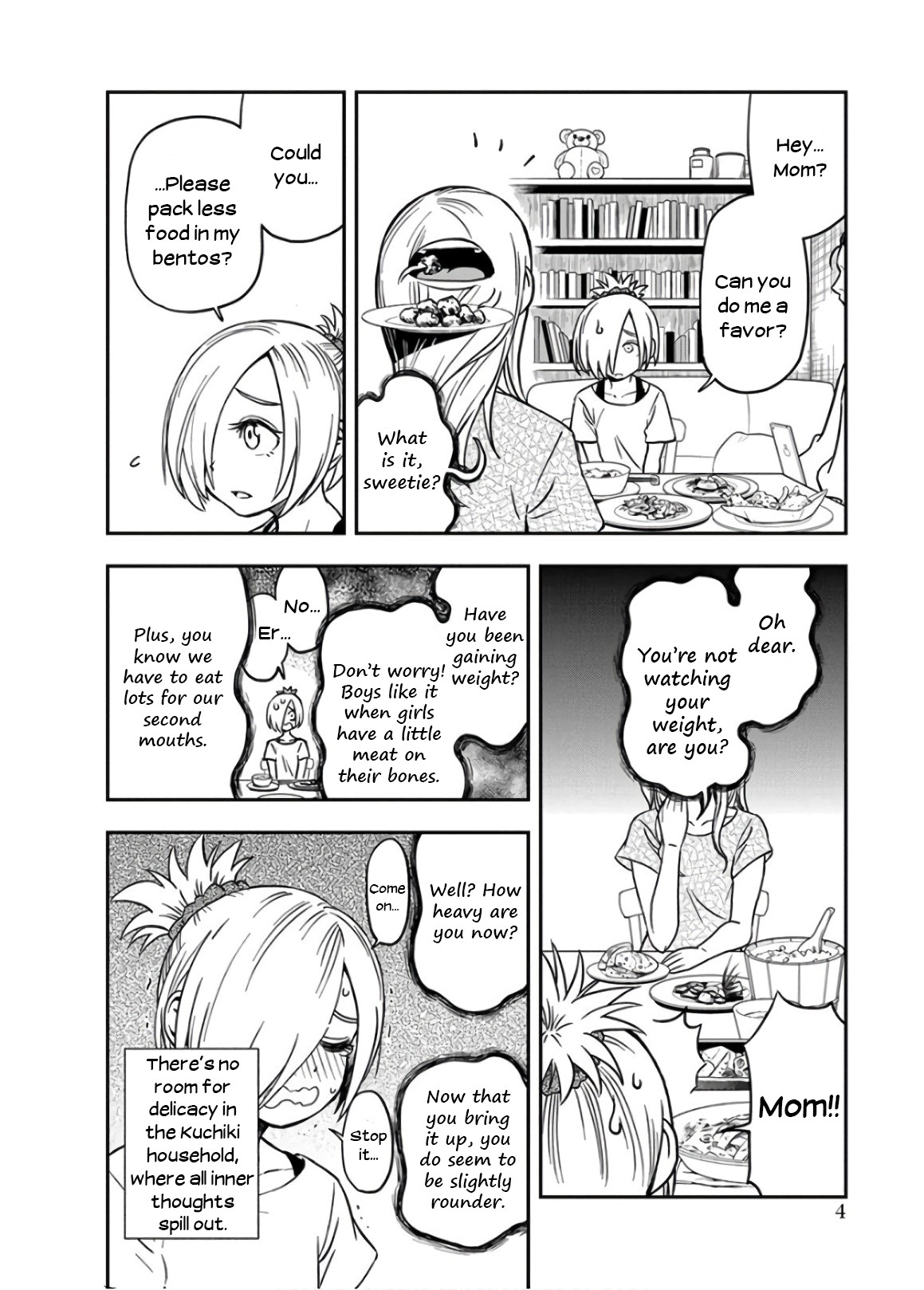 Ikenai Kanojo no Otetsudai Chapter 17 page 6 - Chapter 17: Shizuka-chan's Bento
