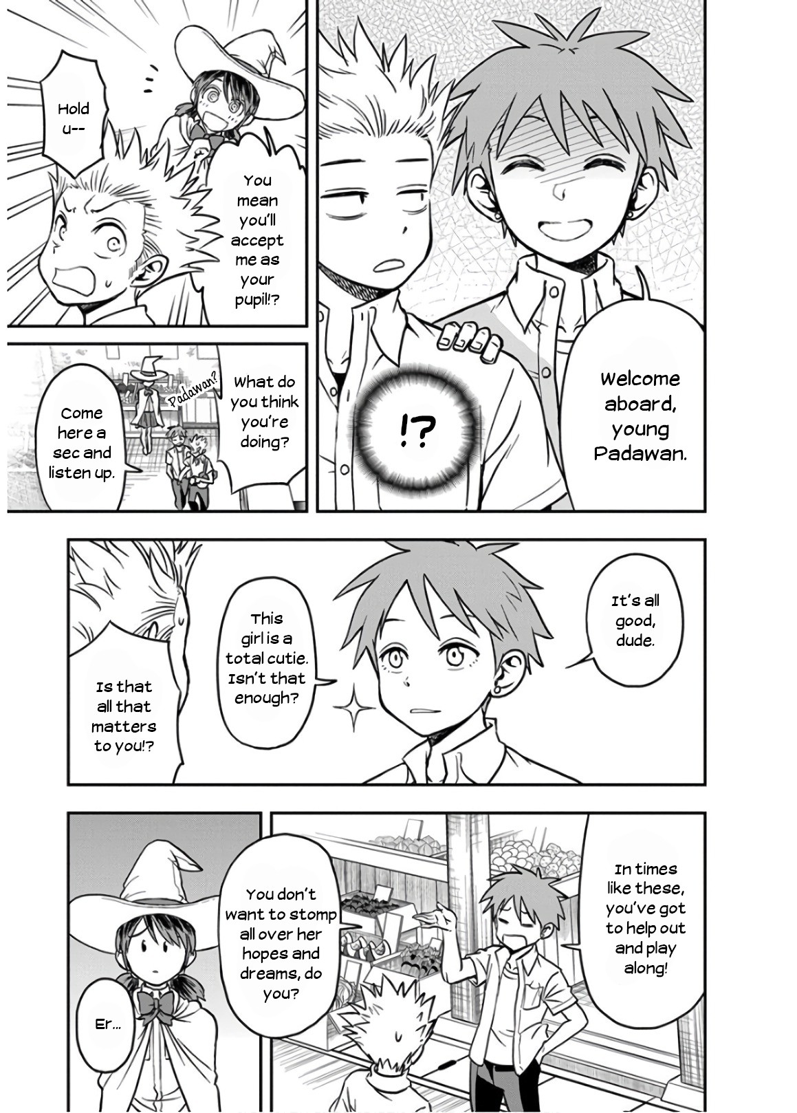Ikenai Kanojo no Otetsudai Chapter 18 page 9 - Chapter 18: Padawan