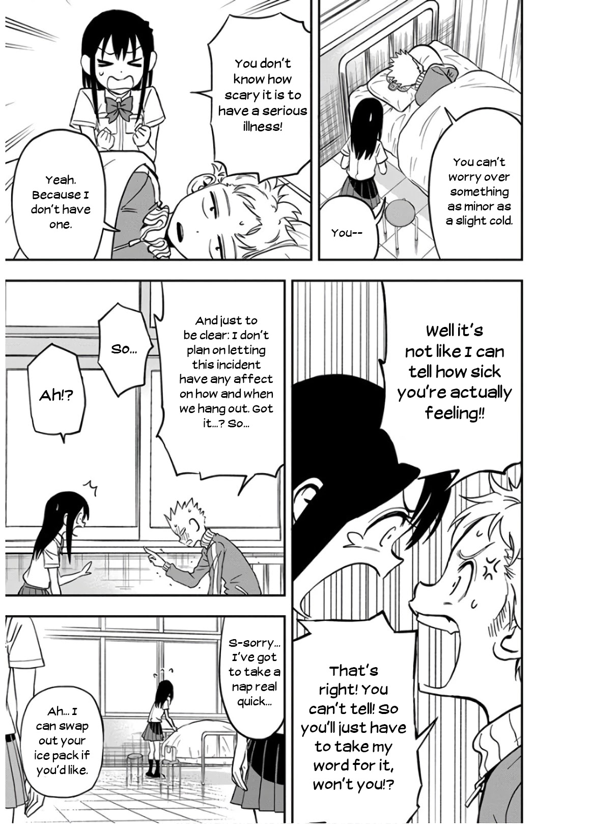 Ikenai Kanojo no Otetsudai Chapter 22 page 15 - Chapter 22: Out Sick