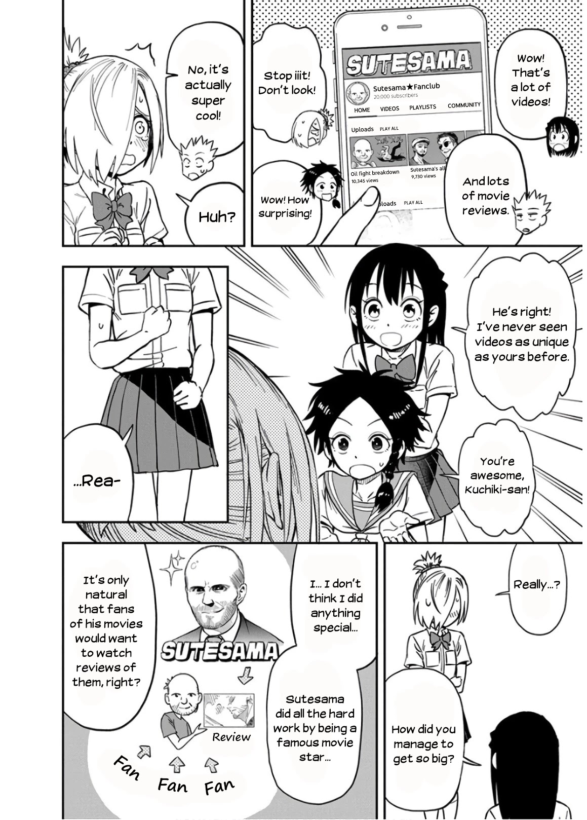 Ikenai Kanojo no Otetsudai Chapter 23 page 12 - Chapter 23: Going Viral