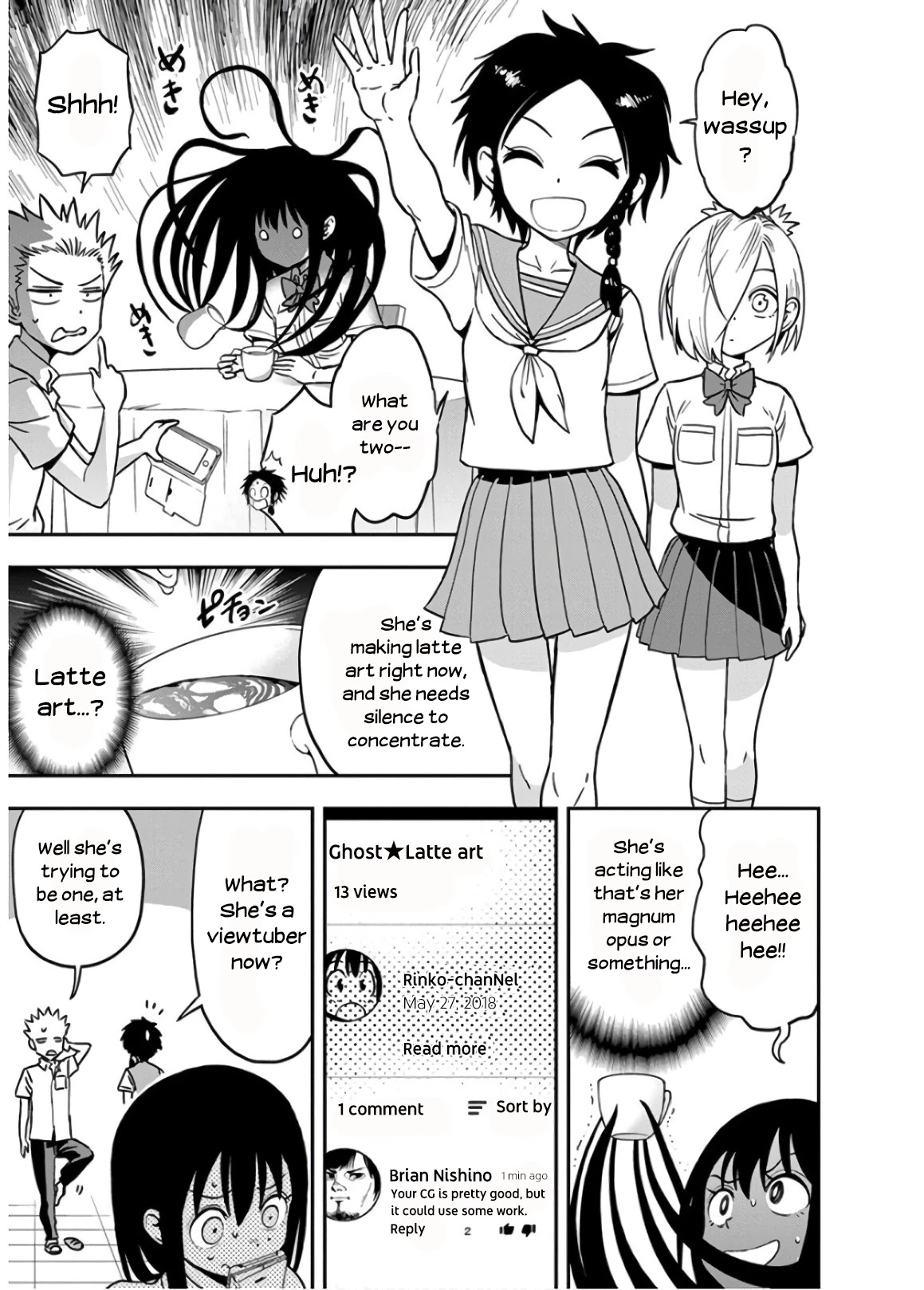Ikenai Kanojo no Otetsudai Chapter 23 page 5 - Chapter 23: Going Viral