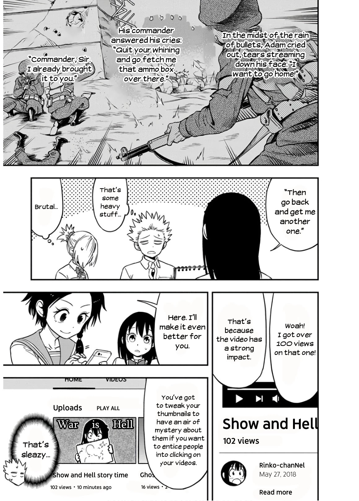 Ikenai Kanojo no Otetsudai Chapter 23 page 9 - Chapter 23: Going Viral