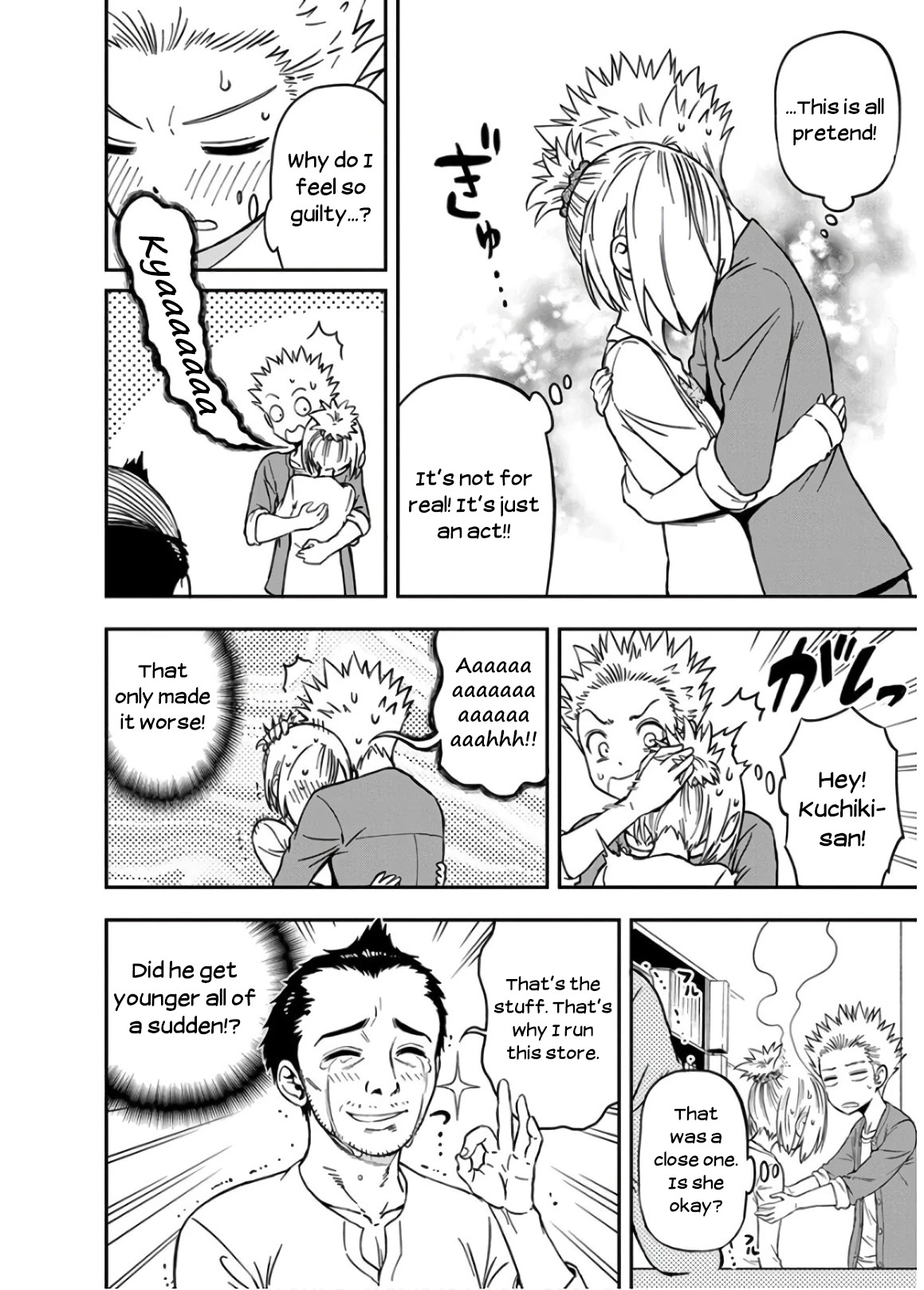 Ikenai Kanojo no Otetsudai Chapter 24 page 10 - Chapter 24: Reason For Living