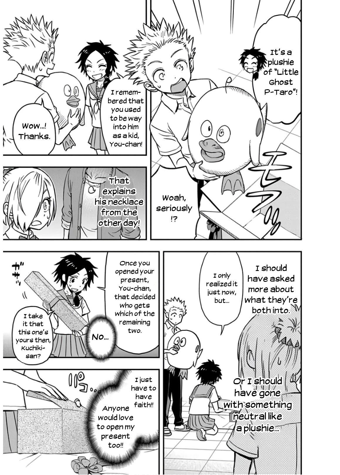 Ikenai Kanojo no Otetsudai Chapter 27 page 11 - Chapter 27: Birthday Party
