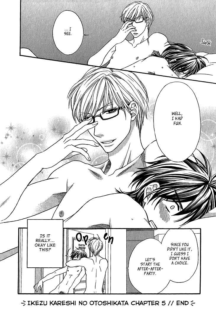 Ikezu Kareshi no Otoshikata Chapter 5 page 37 - Chapter 5