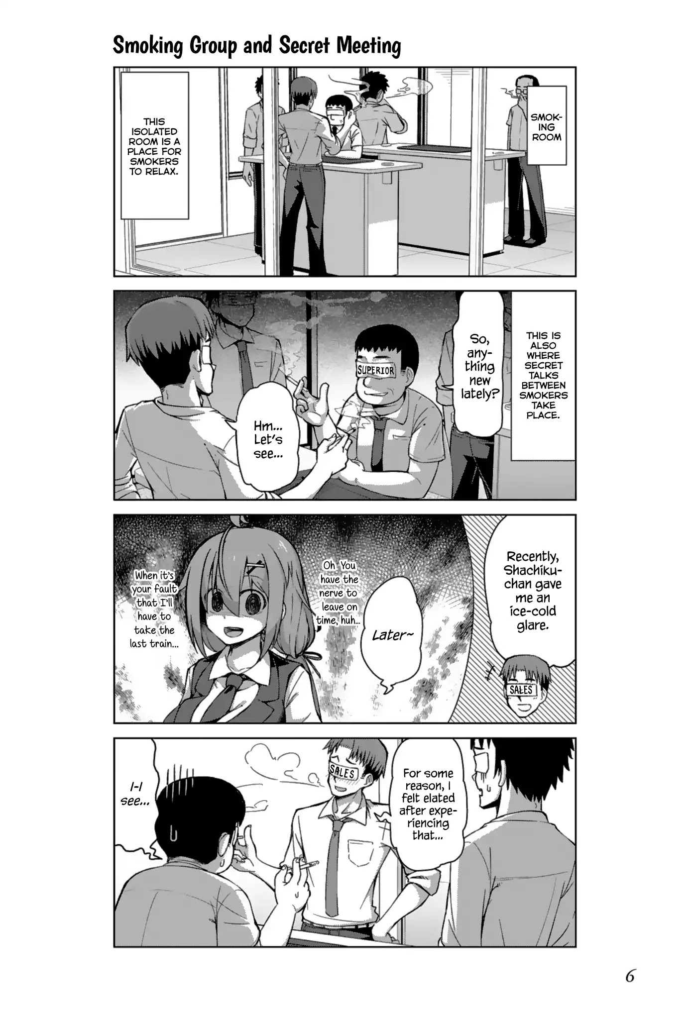 Iki no Kore! Shachiku-chan Chapter 13 page 4 - Chapter 13: The Story of an Adult's Sleepover