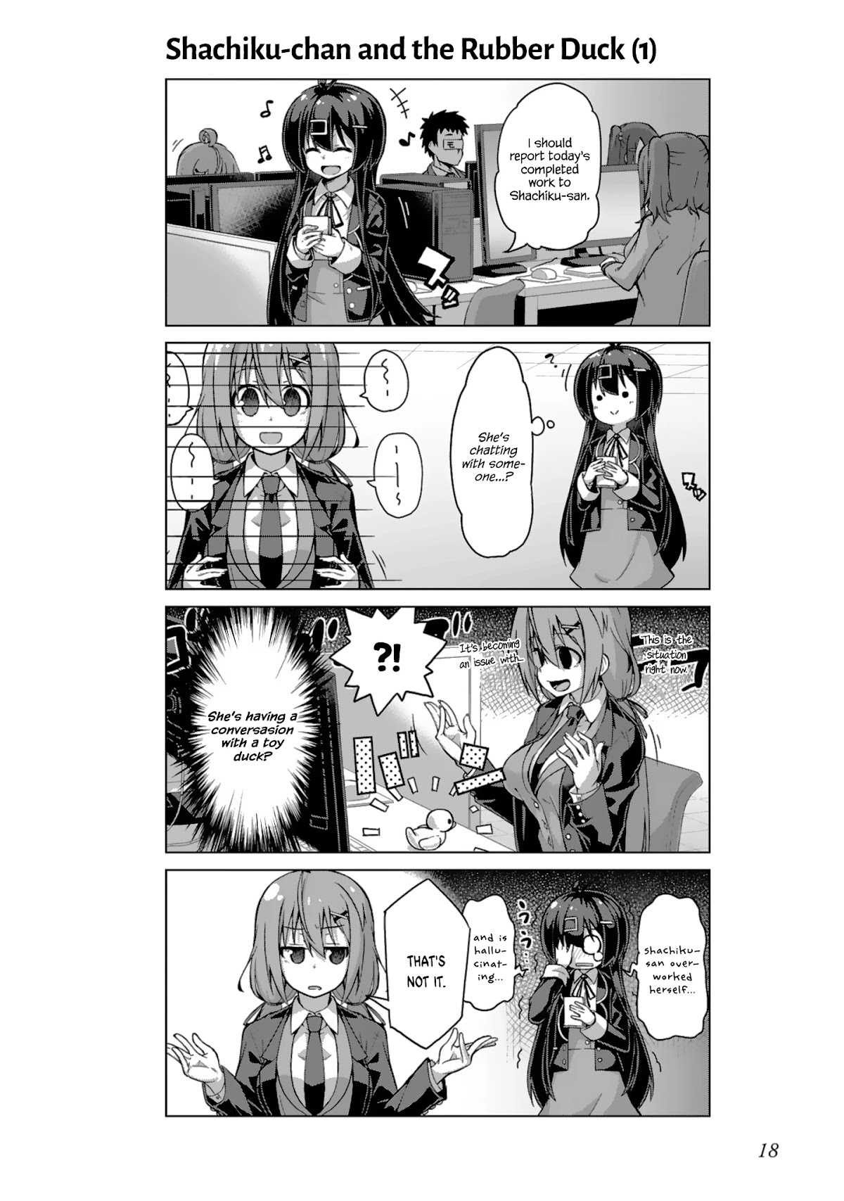 Iki no Kore! Shachiku-chan Chapter 14 page 4 - Chapter 14: The Story of Christmas