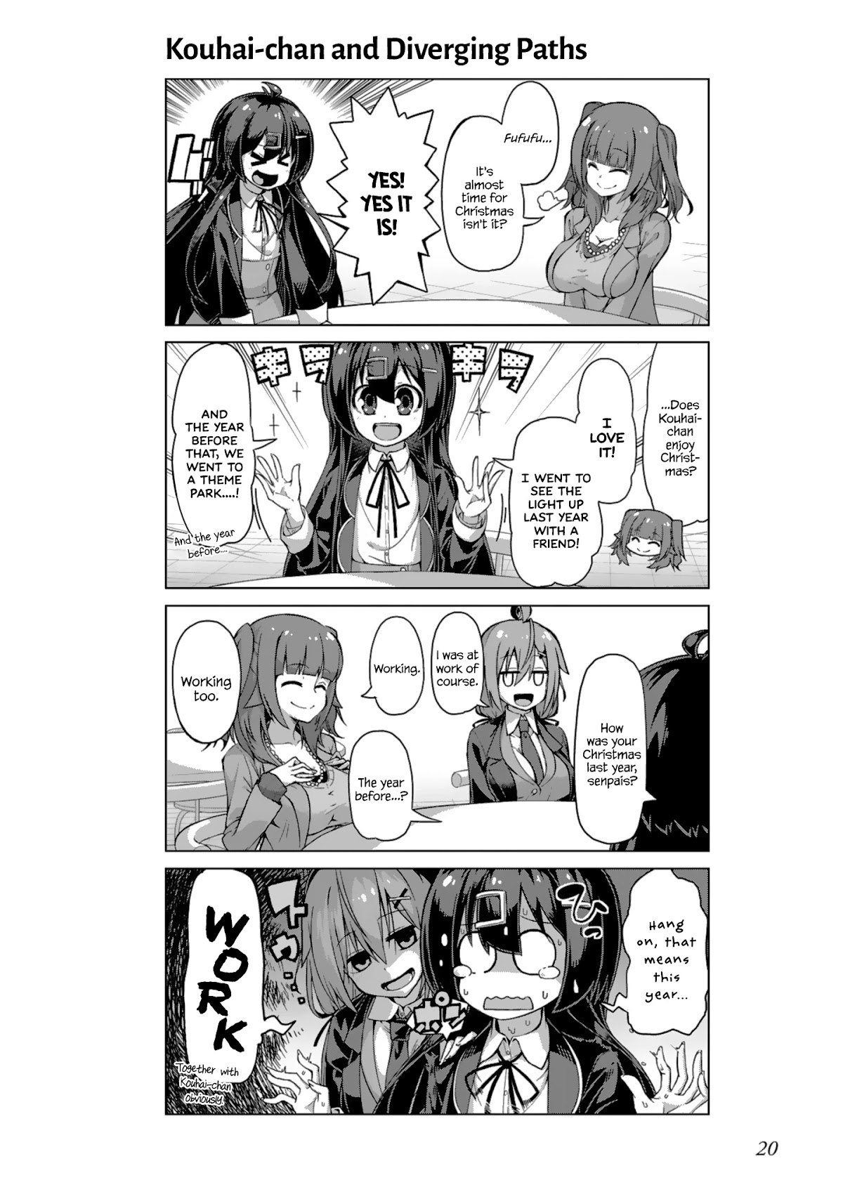 Iki no Kore! Shachiku-chan Chapter 14 page 6 - Chapter 14: The Story of Christmas