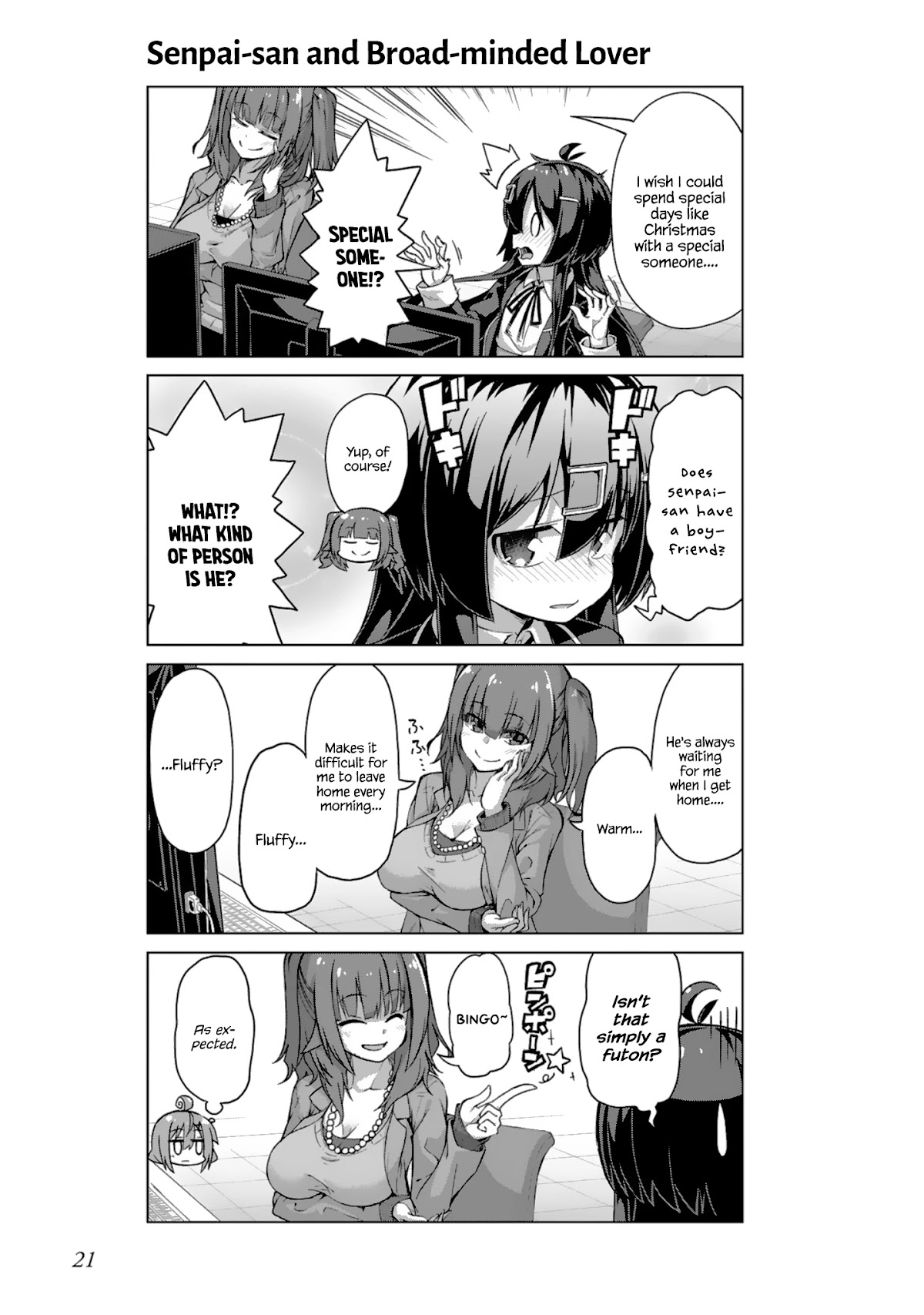 Iki no Kore! Shachiku-chan Chapter 14 page 7 - Chapter 14: The Story of Christmas