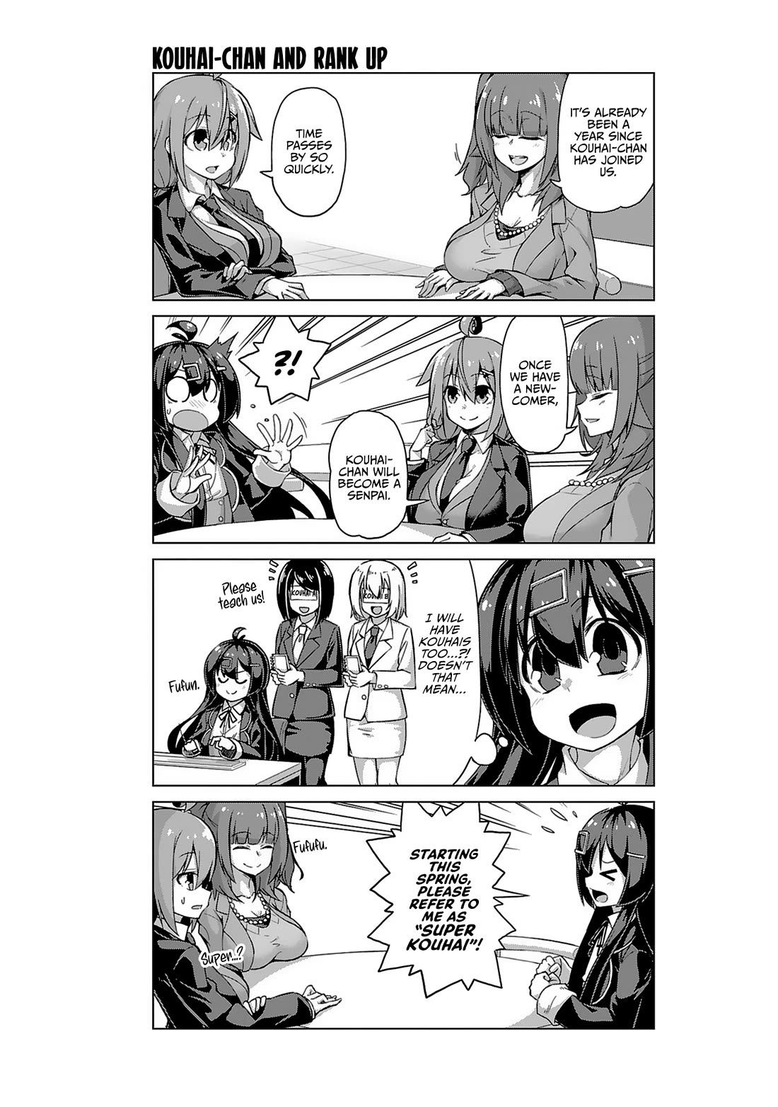 Iki no Kore! Shachiku-chan Chapter 15 page 10 - Chapter 15: Kouhai-chan and Spring Cleaning