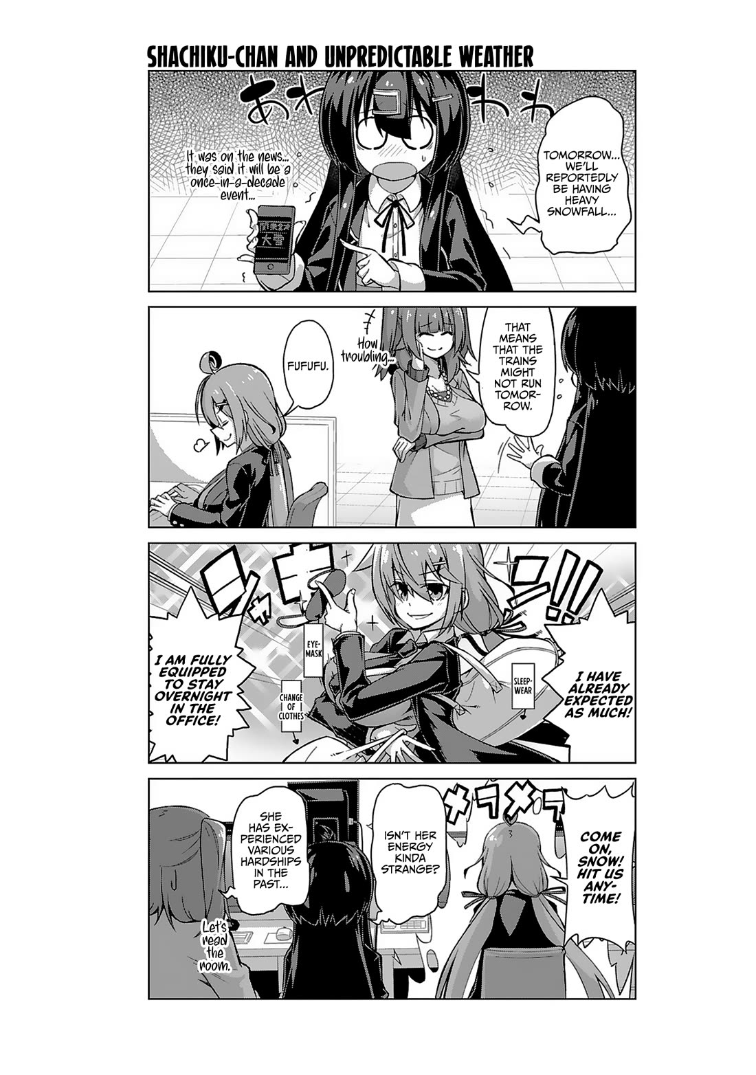 Iki no Kore! Shachiku-chan Chapter 15 page 8 - Chapter 15: Kouhai-chan and Spring Cleaning