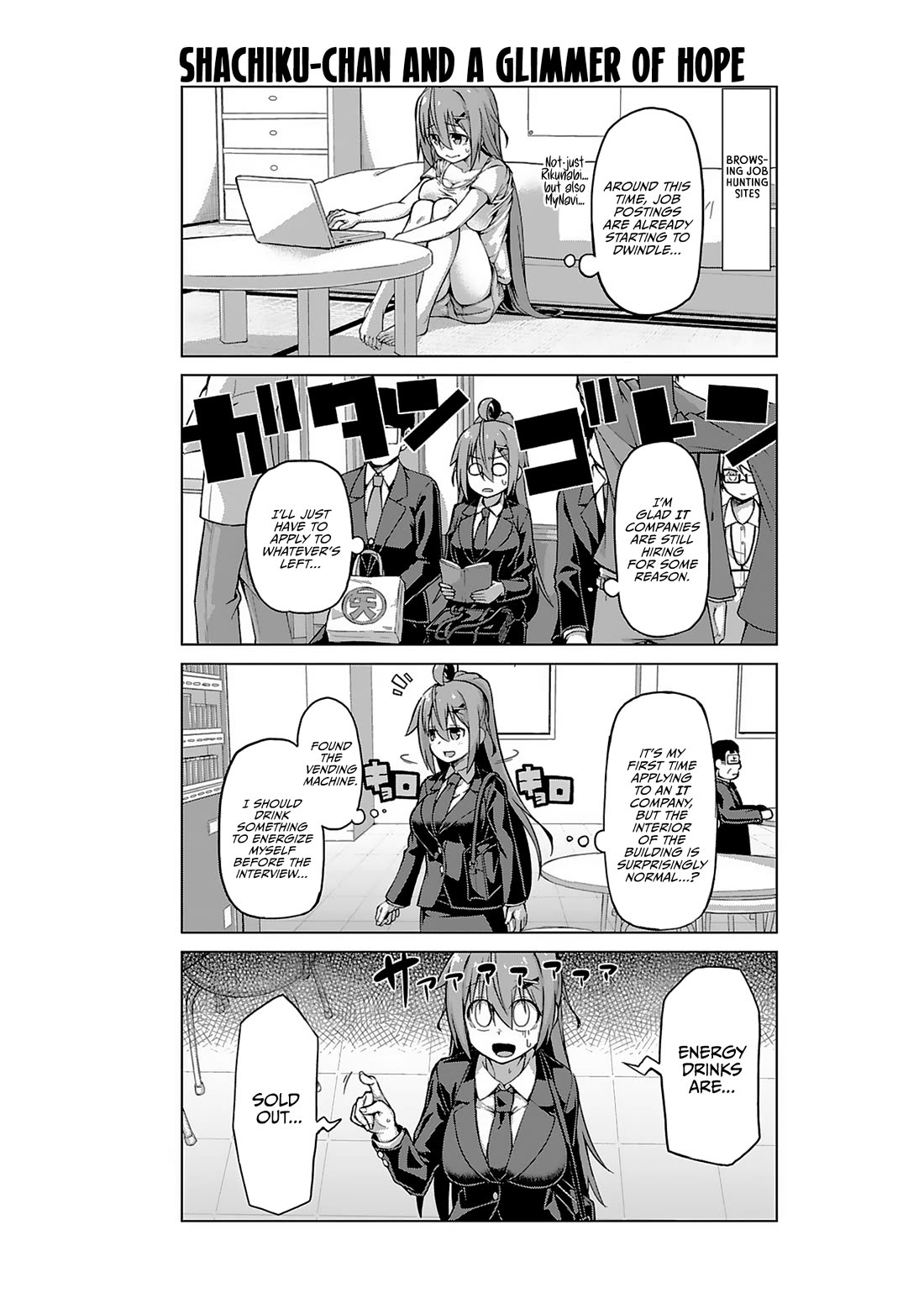 Iki no Kore! Shachiku-chan Chapter 16 page 10 - Chapter 16: The Story of Job Hunting